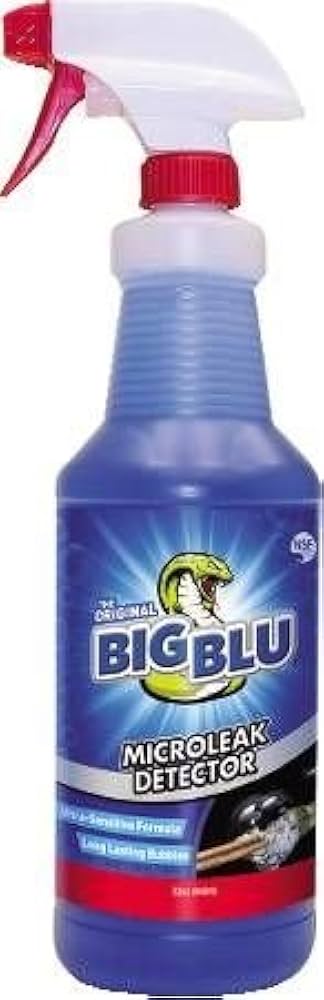 Big Blue Brush On Micro Leak Detector