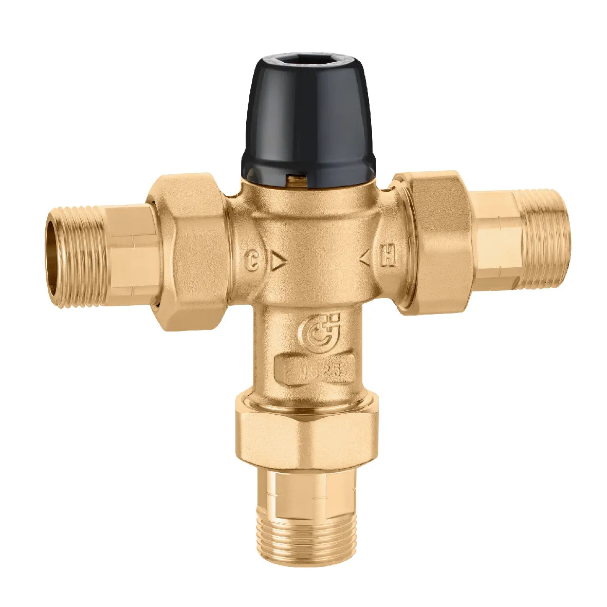 Universal Thermostatic Mixing Valve – PEX, Copper & Push Fit Compatible