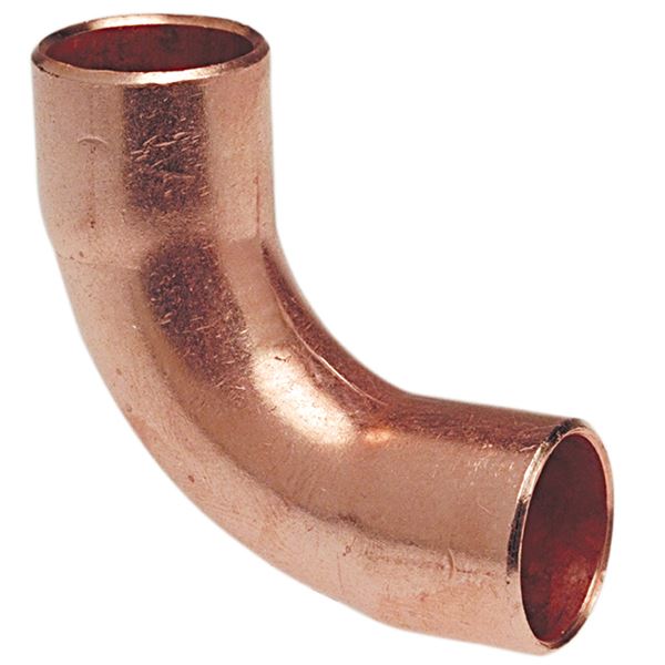 Premium Copper ACR 90-Degree Long Radius Elbow