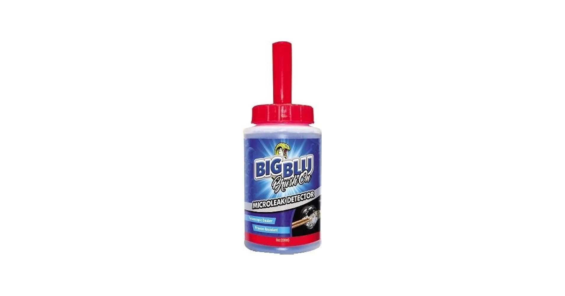 Big Blue Brush On Micro Leak Detector