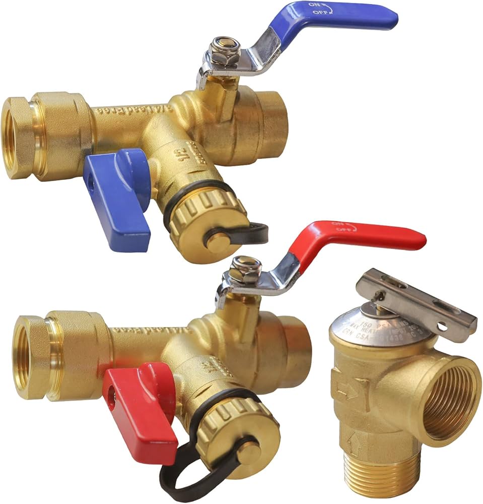 Hot & Cold + Pressure Safety Valve