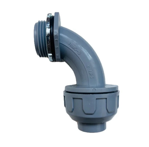 Liquid-Tight 90-Degree Conduit Connector (Fittings)