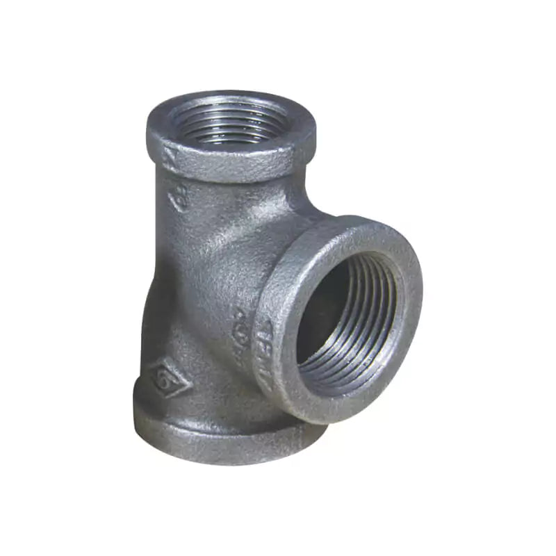 Black Iron Reducing Tee (3-Way Reducing Tee)
