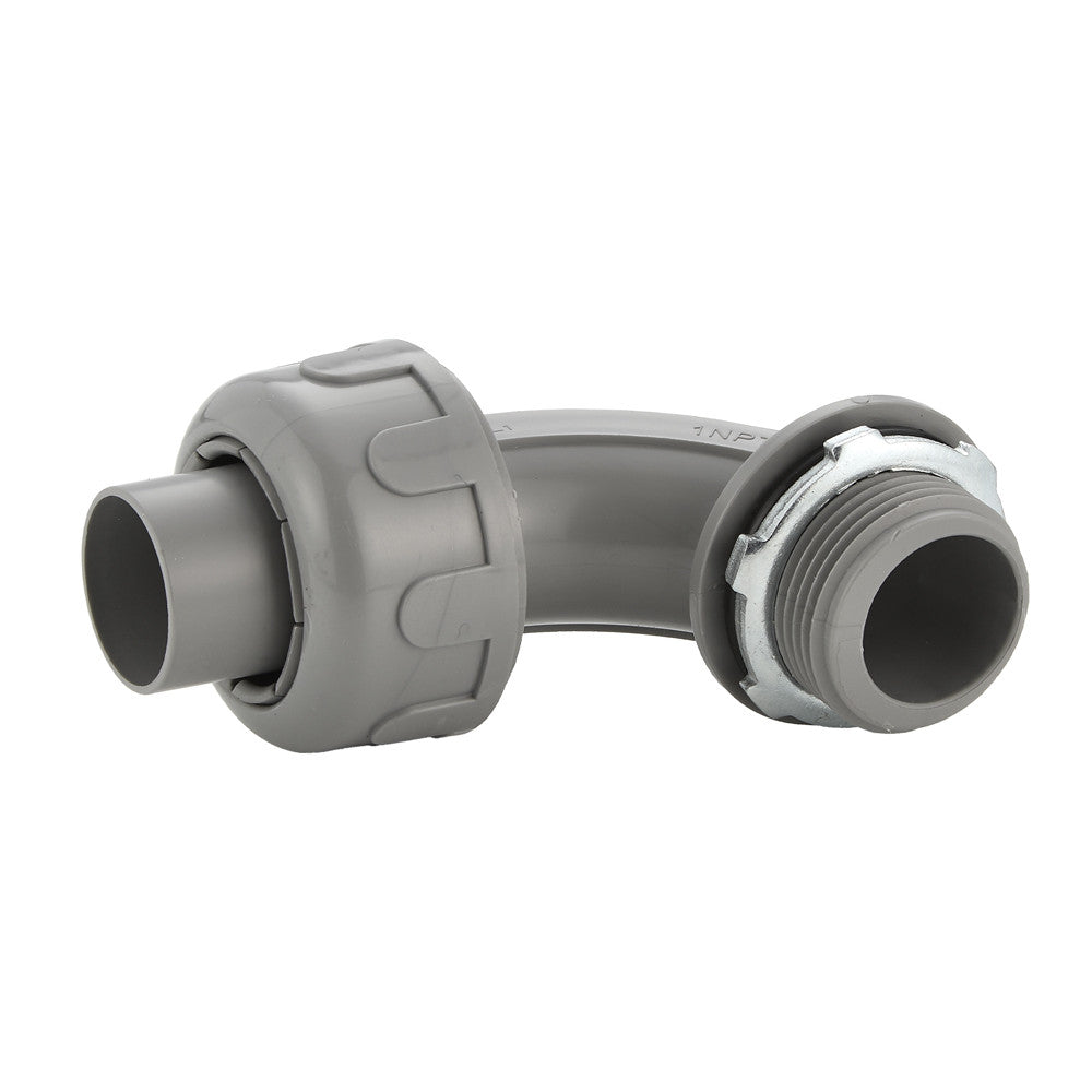 Liquid-Tight 90-Degree Conduit Connector (Fittings)