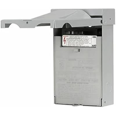 Disconnect box – 60 amp non-fused